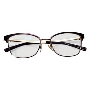 Michael Kors Eyeglass Frames Mk 3012 Adrianna IV 1108 51-17-135 Plum/Rose Gold